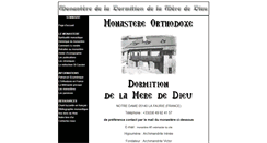 Desktop Screenshot of monasterelafaurie.org